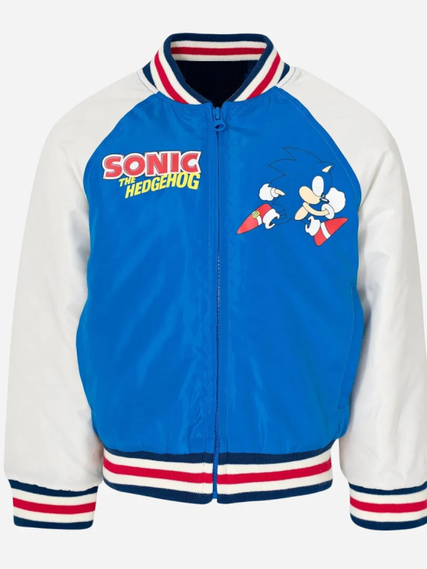 Sonic The Hedgehog Varsity Bomber Jacket