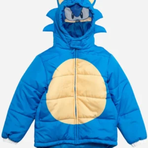 Sonic The Hedgehog Puffer Jacket