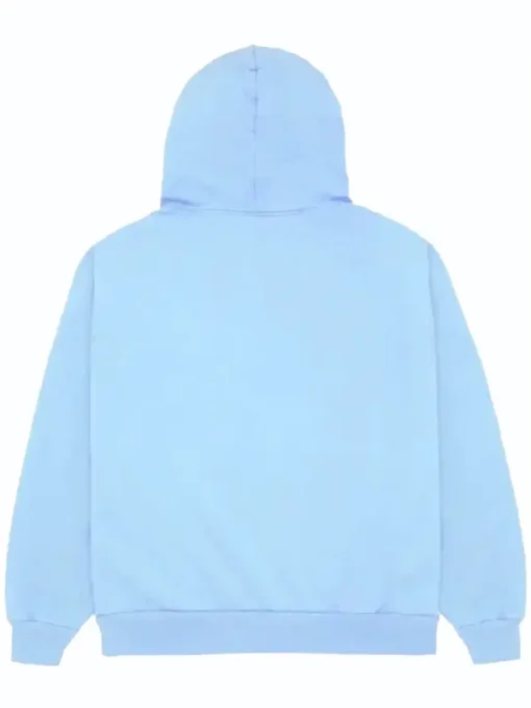 Sp5der Sky Blue Hoodie