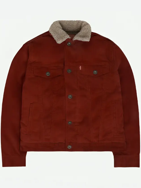 Stranger Things Lucas Corduroy Jacket