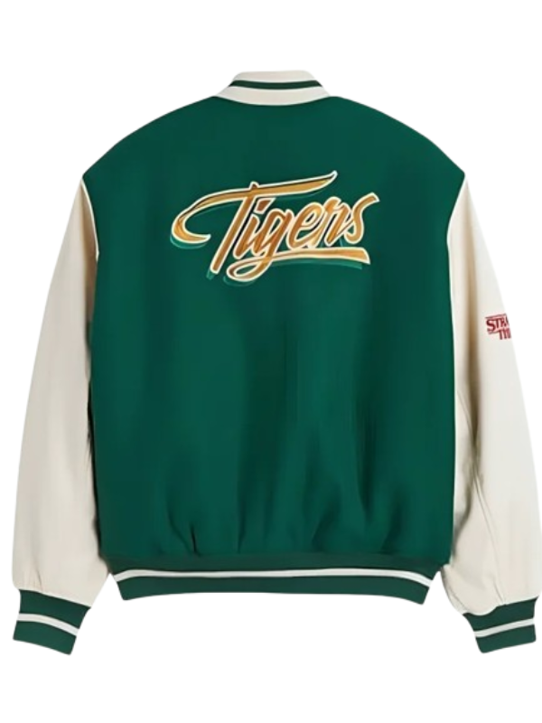 Stranger Things Wool Blend Baseball Jacket