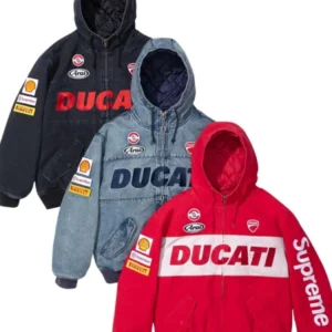 Supreme Ducati Hooded Racing Jacket