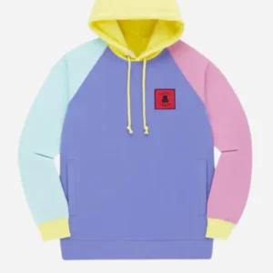 Teddy Fresh Color Block Hoodie