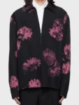 Travis Kelce Pink Flower Jacket