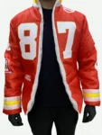 KC Chiefs Taylor Swift Kelce Puffer Jacket