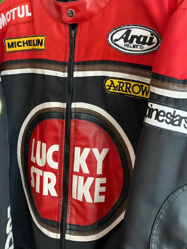 Vintage Lucky Strike Racing Red Jacket