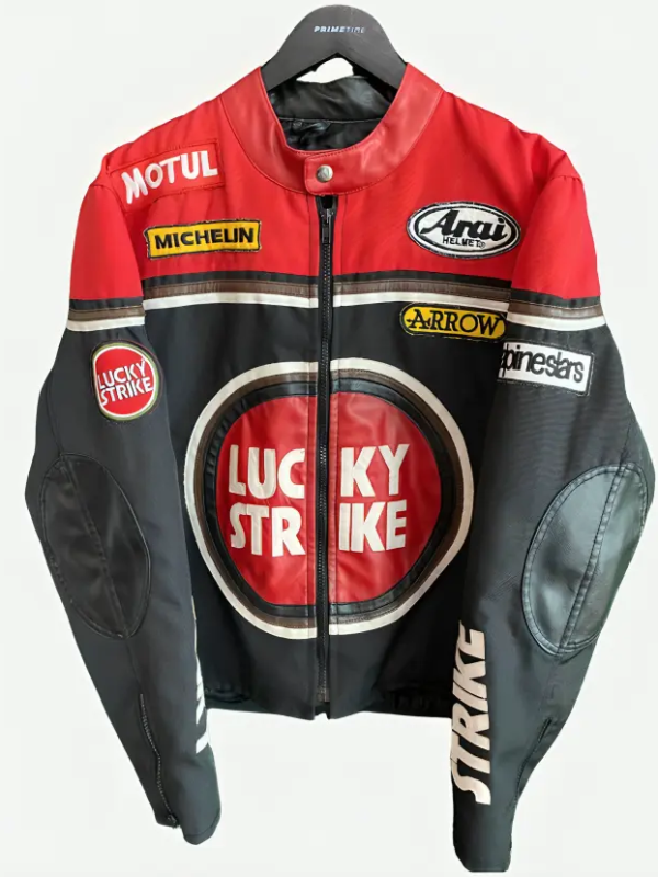 Vintage Lucky Strike Racing Red Jacket