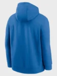 Detroit Lions Nike Rewind Club Logo Hoodie