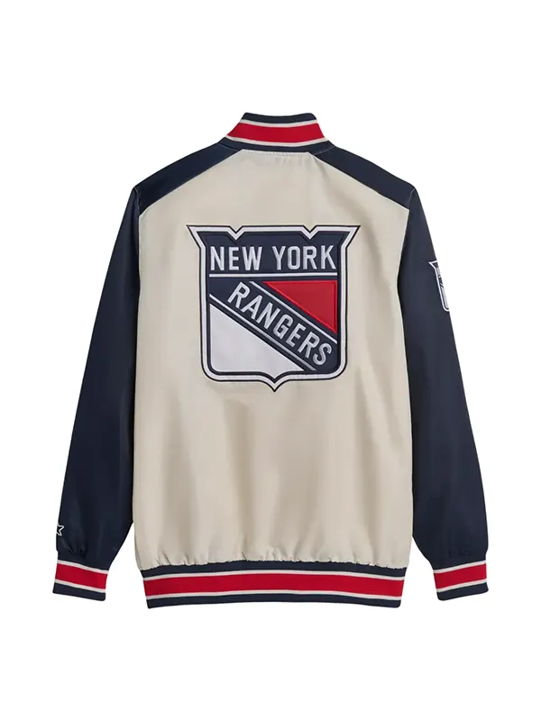 New York Rangers The Renegade Varsity Jacket