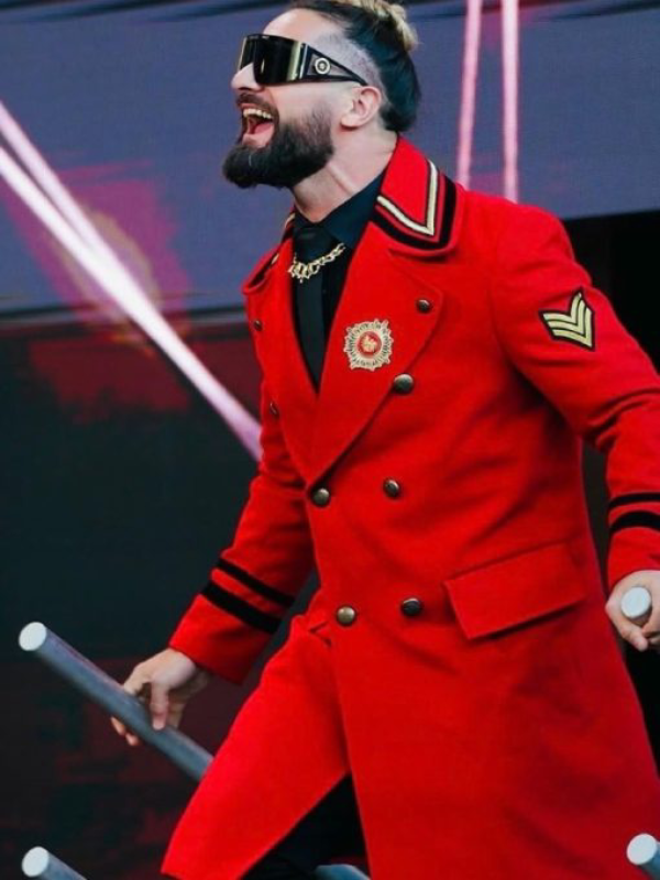 WWE Raw Seth Rollins Red Coat