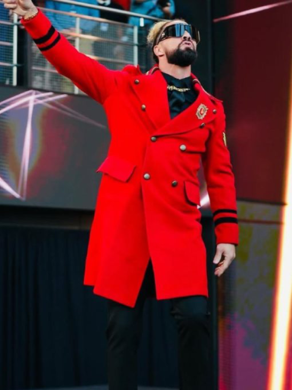 WWE Raw Seth Rollins Red Coat