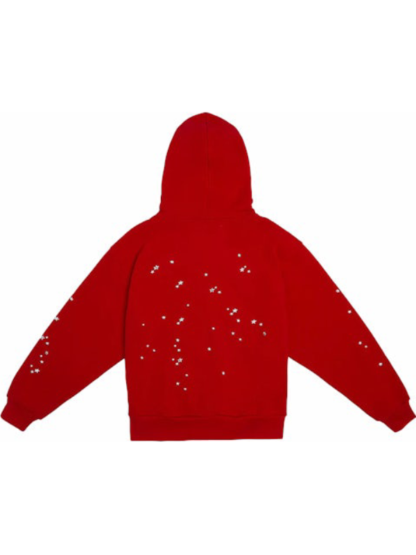 Sp5der Atlanta Red Hoodie